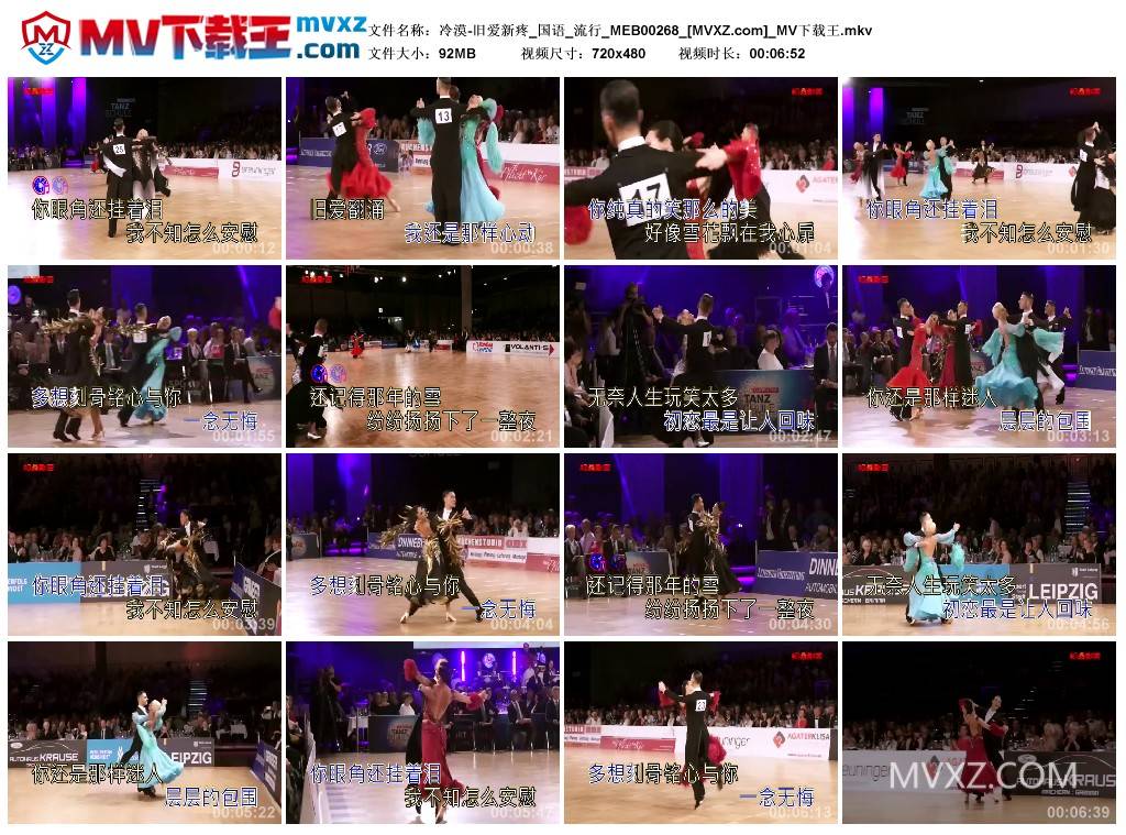 冷漠-旧爱新疼_国语_流行_MEB00268